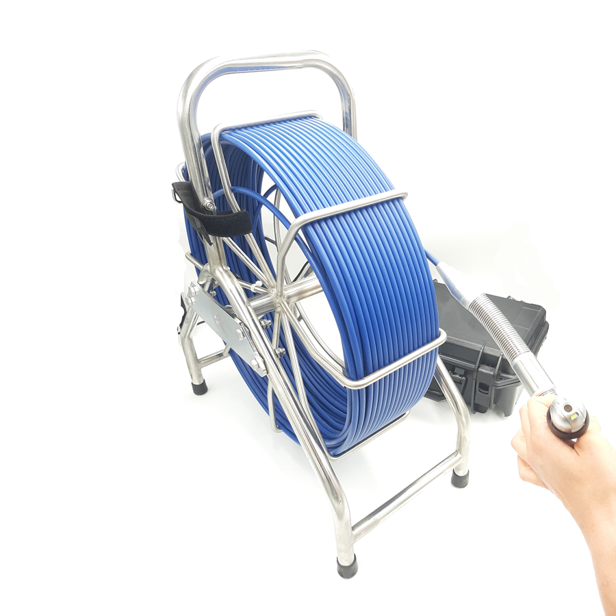 REDEX camera for video inspection with rotating head